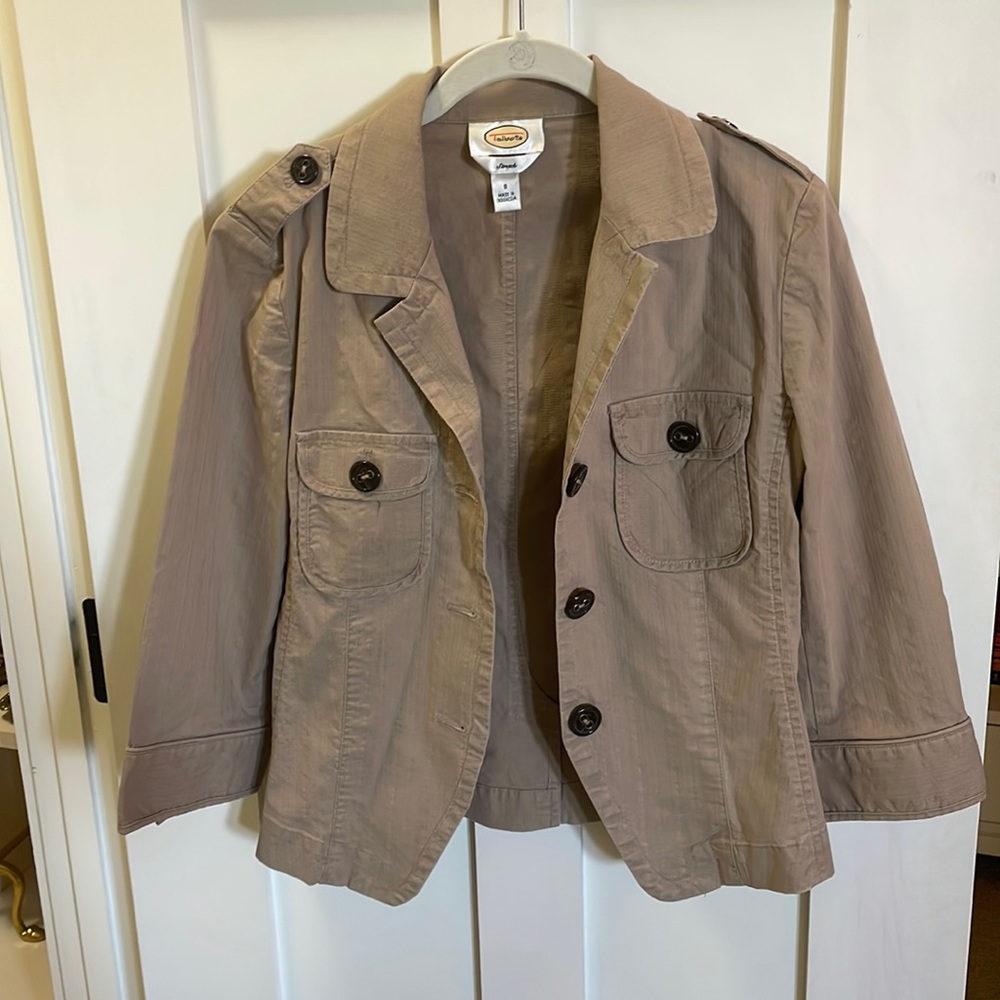 Talbots brown blazer